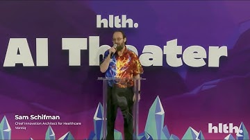 HLTH Keynote | Adaptive Automation: AI-Empowered Healthcare | Sam Schifman
