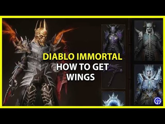 Diablo Immortal Gets New 'Sacred' Theme Wings 6k 7k 8k Resonance —