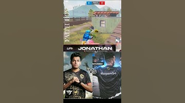 JONATHAN VS MOGAMBO GAMING 1v1 #jonathan #godlike #pubg #jonathan1v1 #shorts #viral   #jonathantdm