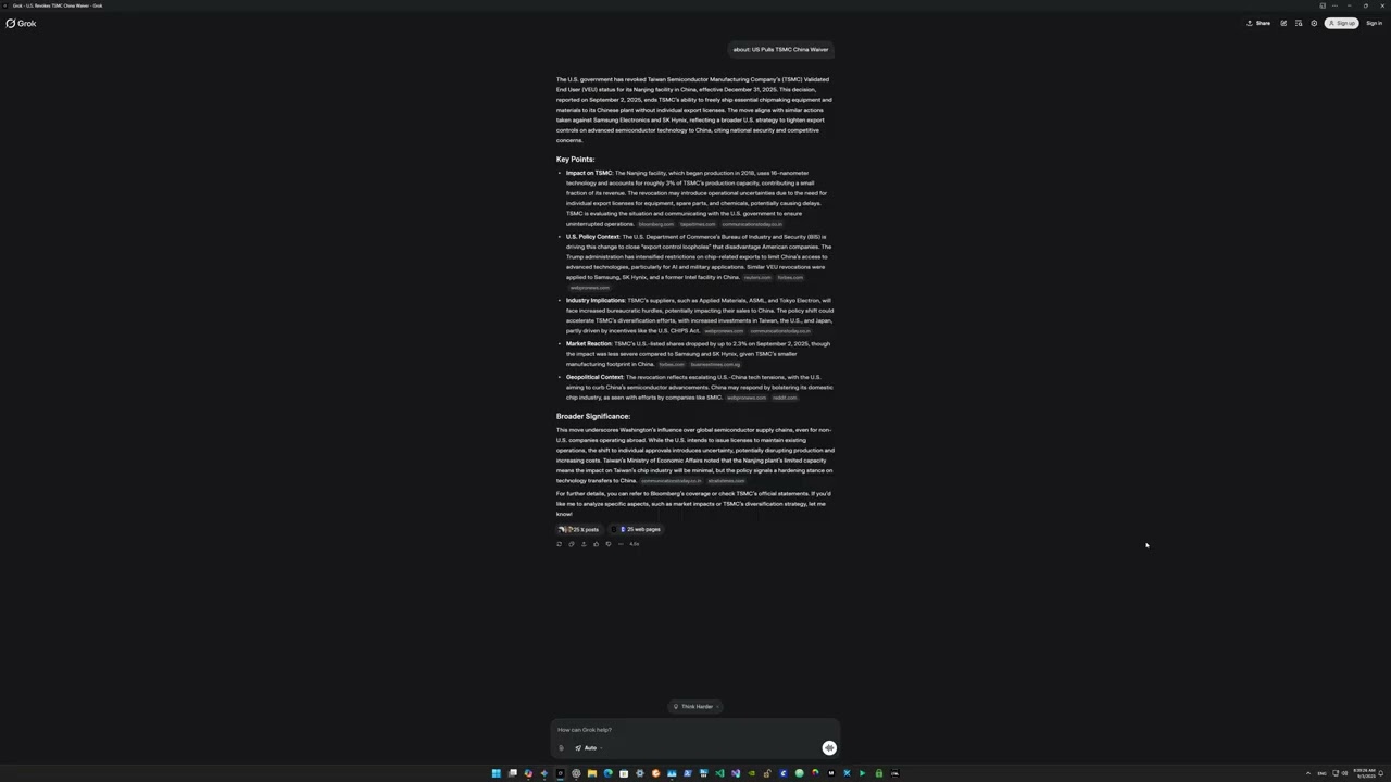 🇺🇸🔧 US Revokes TSMC’s China Waiver: What It Means