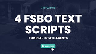 4 Real Estate Text Scripts to Win Win FSBO Clients