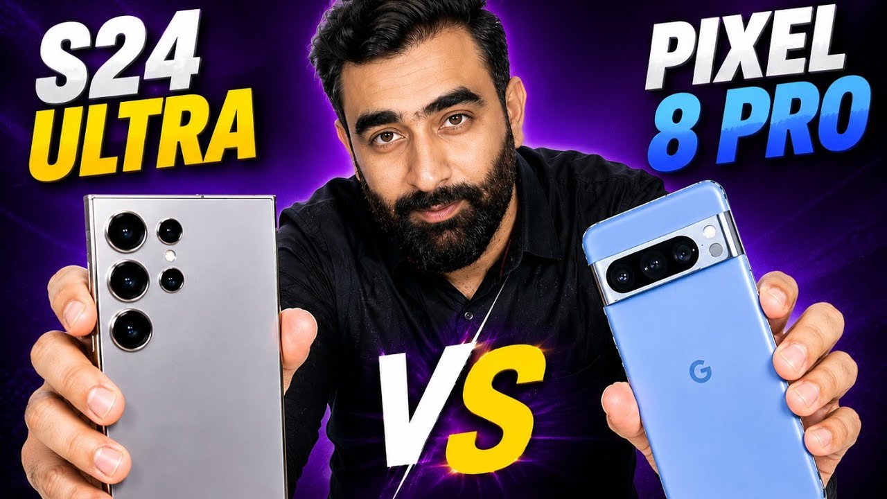 Samsung S24 Ultra vs Google Pixel 8 Pro – The Winner Will Shock You! video thumbnail