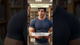 Choosing Books 📚 Un roman d'aventure | Learn French Conversation #french #vocabulary
