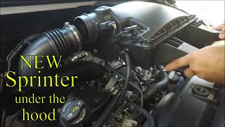 New Mercedes Sprinter what's under the hood