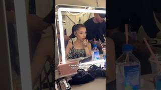 Ariana FIRST backstage video from the TOUR #arianagrande #trending #shorts #short #pop #viralvideo
