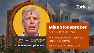 How to get an order of magnitude of productivity in software | Mike Stonebraker | MIT 2024 screenshot 5