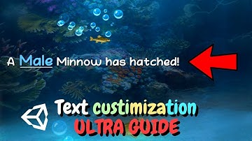 Text Multi - Color, Size, Font Style Unity Tutorial! + Custom Colors!