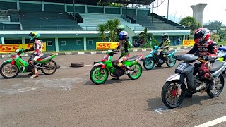 Race Bebek 2T 125 cc STD Pemula. RoadRace Brigif Cimahi 8 Mei 2021