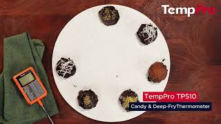 TempPro TP510 Candy & Deep-Fry Thermometer | Features & Overviews