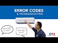 Mini Split Error Codes & Troubleshooting (Cooper&Hunter)