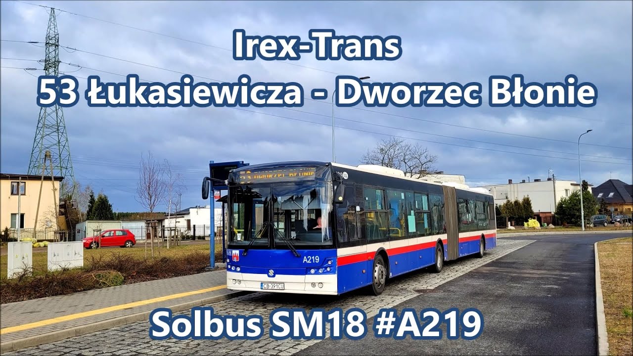 Irex-Trans - linia 53, Solbus SM18 #A219