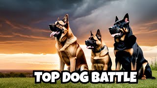 Ultimate Dog Breed Showdown: German Shepherd vs Rottweiler vs Cane Corso