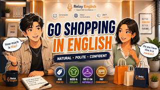 Go Shopping in English Naturally | Beginner English Podcast