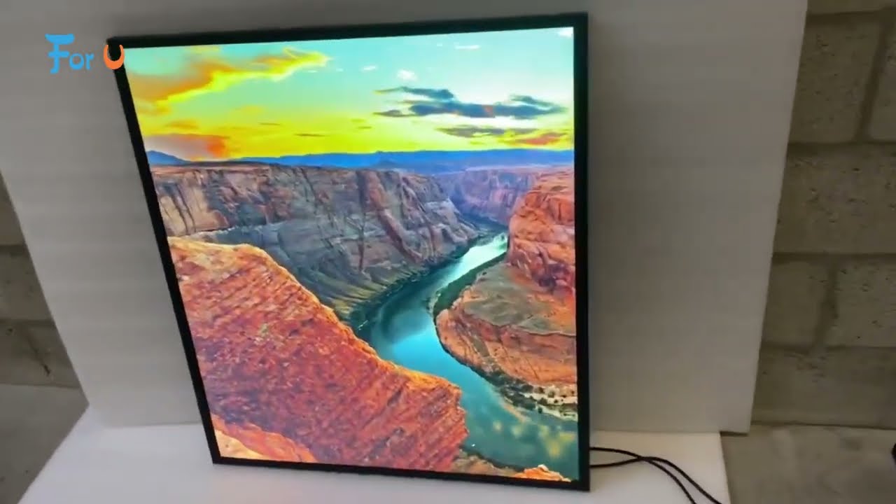 square lcd display NFT digital art display