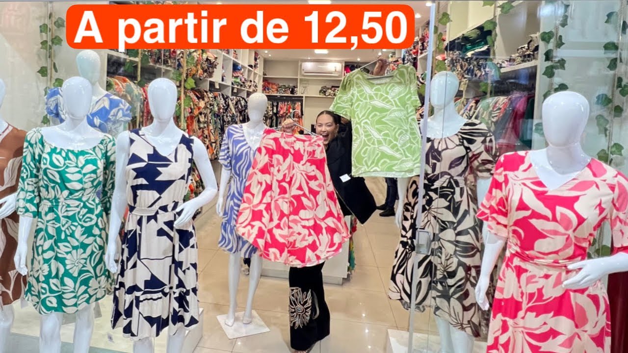 😍Blusas, vestidos e conjuntos lindos na Viscose a partir de R$12,50