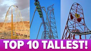 Top 10 Craziest & TALLEST Roller Coasters In The World!