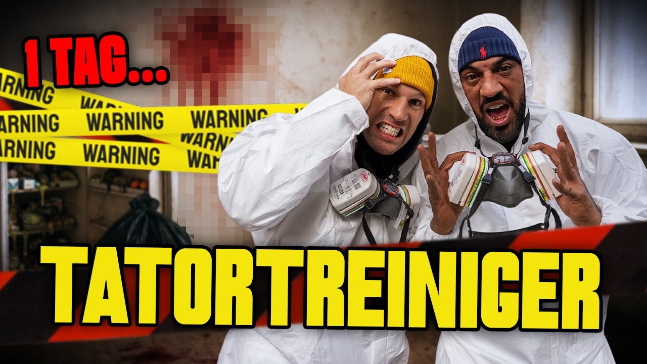 Wir reinigen echte TATORTE 🤢 Damit hätten wir NICHT gerechnet...