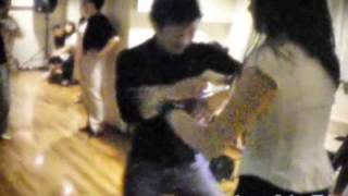 Japan Salsa TV [ Ken & Miwa ] @PEGAO's SOCIAL vol.5 090725 Video by TAMA