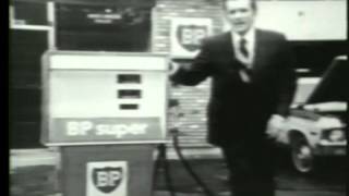 BP Gas Station Commercial- 1971 B&W
