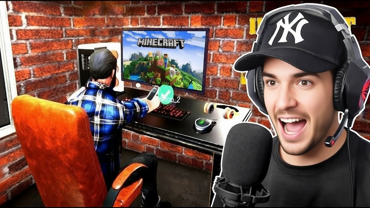 Kampyuterxona ochdim😁- Internet cafe simulator - 1-QISM