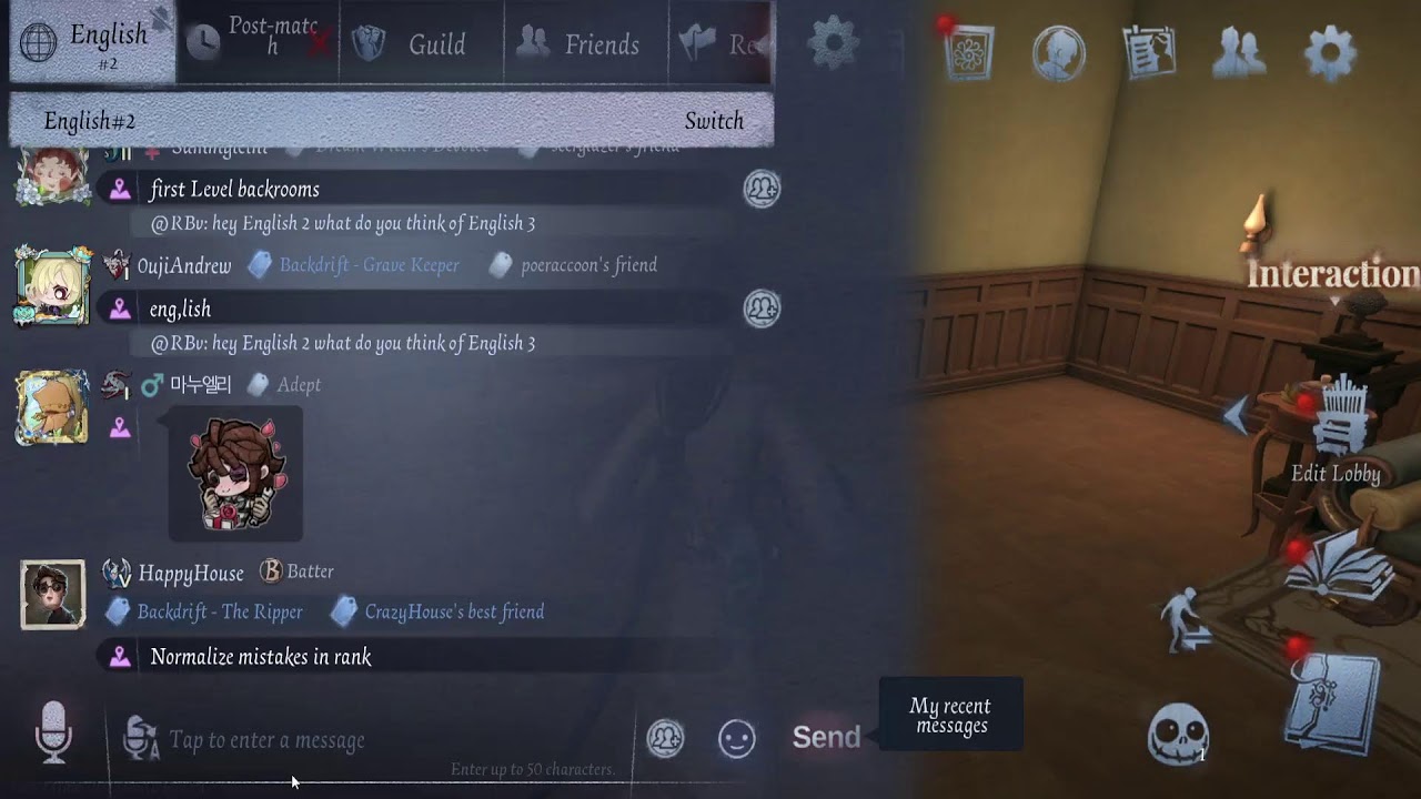 #identityv Ranking As WuChanG