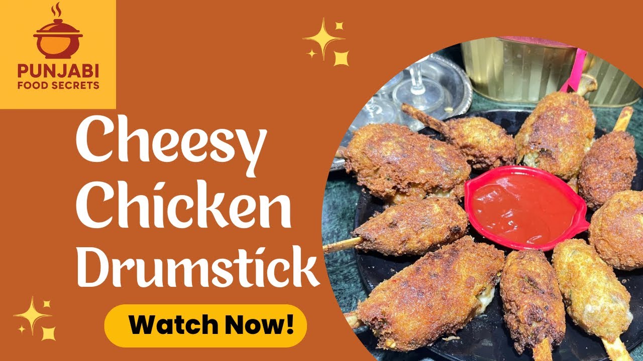 🤤🧀 Melted Cheese Chicken Drumsticks – Har Bite Mein Mazaa @PunjabiFoodsecrets85 