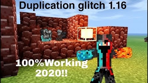 How to Duplicate Any Items Mcpe Works*1.16