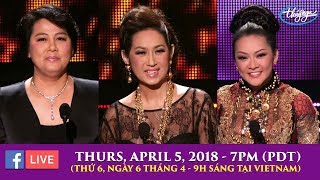 Livestream với Cô Marie Tô, Ý Lan, Như Quỳnh - April 5, 2018