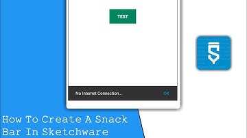How To Make Snack Bar 🐍 In Sketchware 🔥