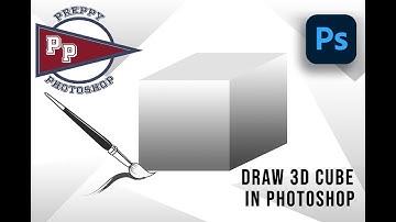 Draw 3D Cube in Photoshop in 1MIN! Beginner tutorial