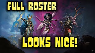 Total War Warhammer 3 Tides of Torment units and bit of news.