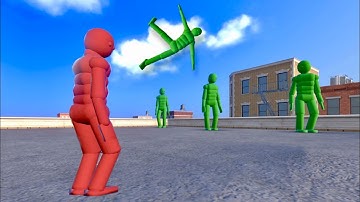 NPC Wars with Smart AI in Overgrowth!part-14