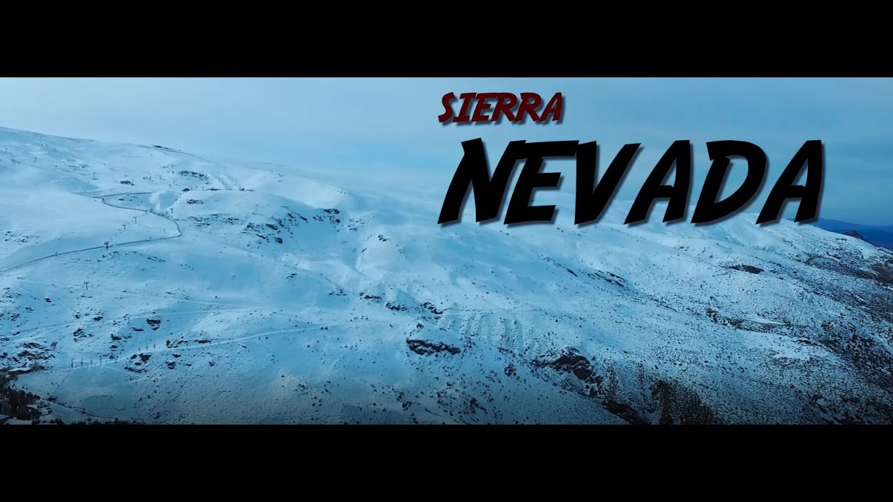 SIERRA NEVADA , GRANADA ,DESDE DRON