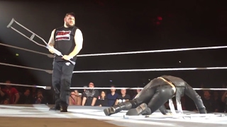 Kevin Owens viciously attacks Chris Jericho in Regensburg, Germany: Exclusive, Feb. 25, 2017