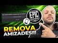 Como EXCLUIR um AMIGO na EPIC GAMES no TELEFONE