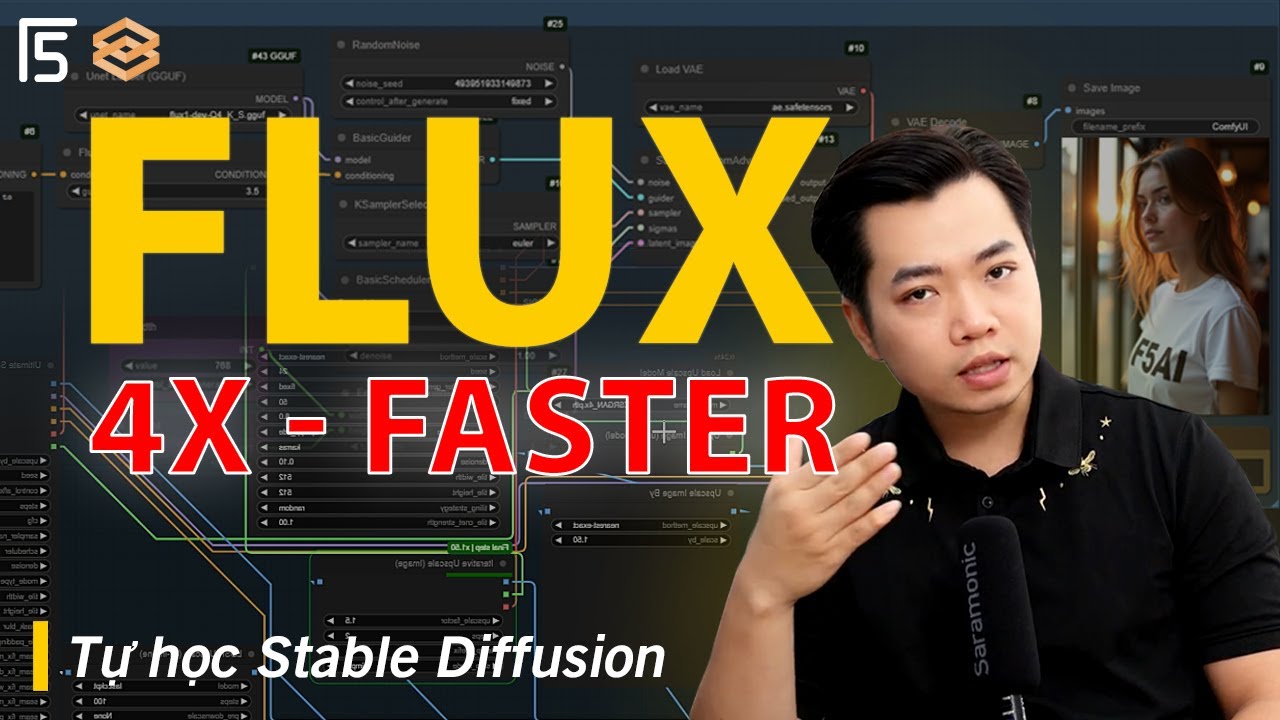 Tạo ảnh với Flux Dev siêu nhẹ, siêu nhanh 4x | Check Point Flux Dev NF4 ...