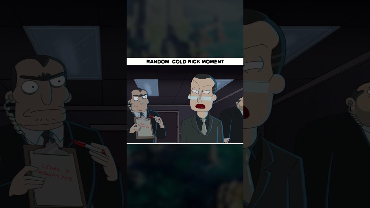 Random cold Rick moment  