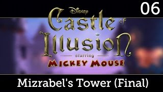 Castle of Illusion Starring Mickey Mouse Walkthrough: Mizrabel's Tower (Final) #06