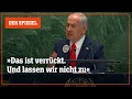 Benjamin Netanyahu Bei Der Uno Nicht Mit Ihm DER SPIEGEL
