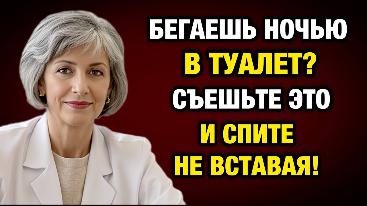 Почки БУДТО НОВЫЕ: Съешьте это перед сном, и ночные походы в туалет прекратятся!