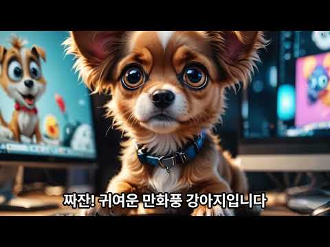 AI가 강아지를 그린다면?
