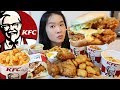 KFC ALL CHEESE FEAST!! MAC N' CHEESE, Zinger Stacker, Fried Chicken Tortilla | Eating Show Mukbang
