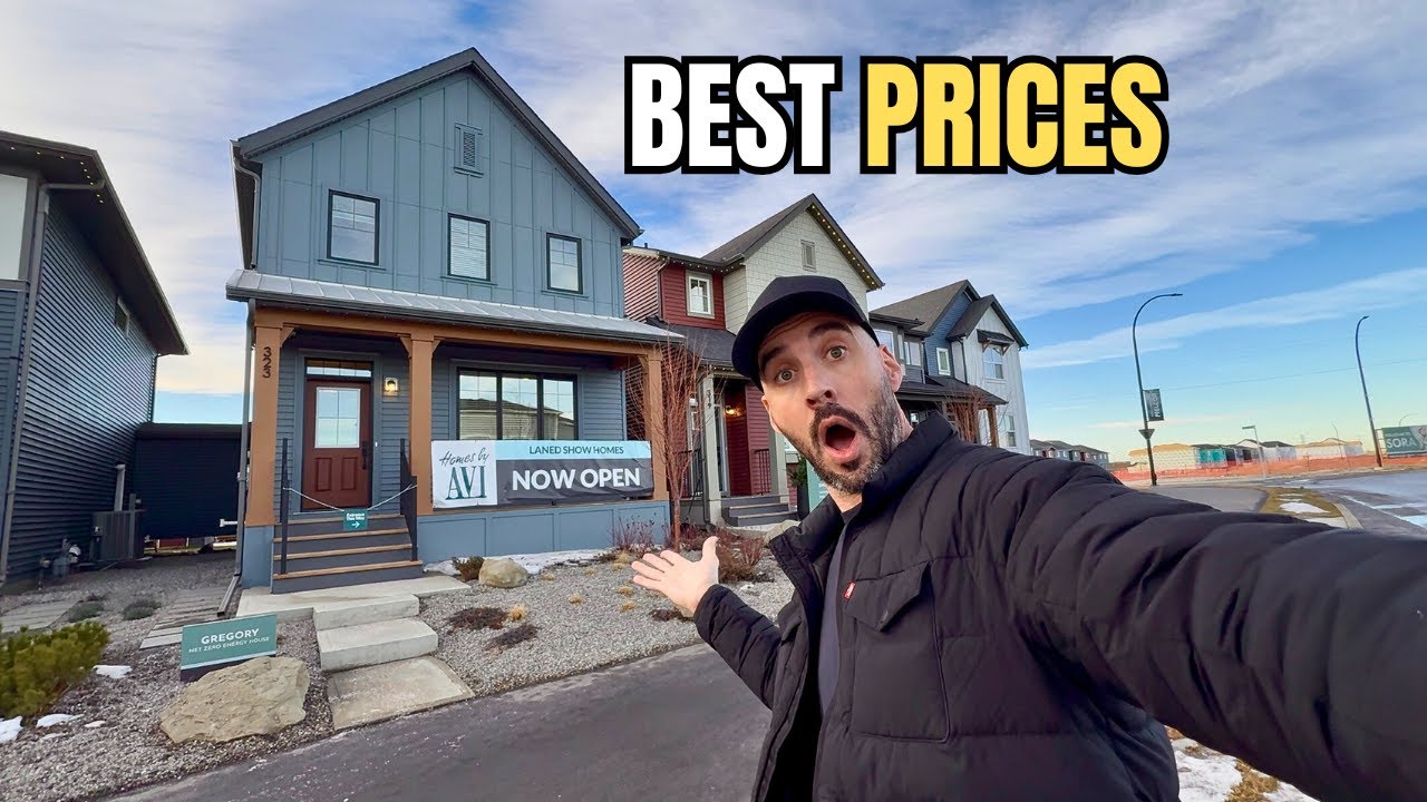 Why This SE Calgary Community Has the BEST New Home Prices Right Now [Sora Tour]