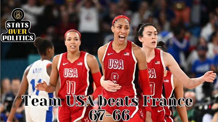 USA women survive France by slimmest of margins for EIGHTH-STRAIGHT basketball gold medal