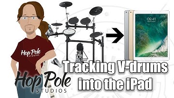 iPad Pro in serious Audio Production Part 14 - Recording V Drums into Auria