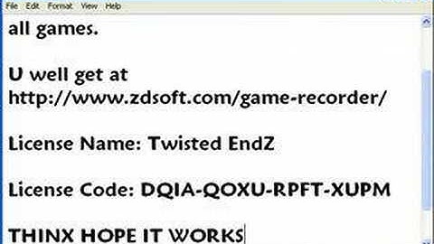 ZD Soft Game Recorder cracked