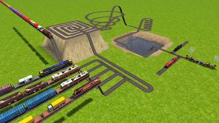 😱 Nobody Can Complete This Impossible Train Route! screenshot 5