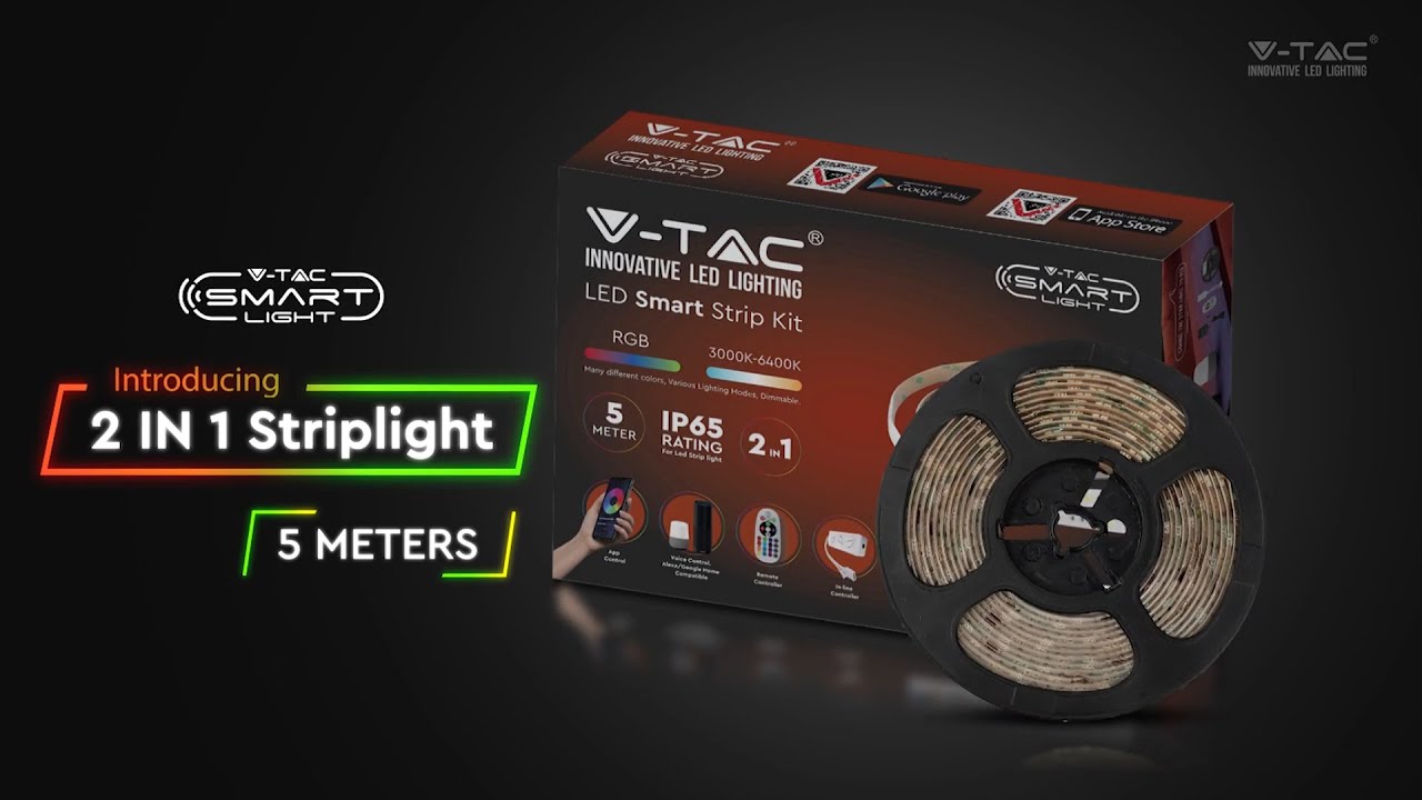 V-TAC Smart LED Striplight Kit 
