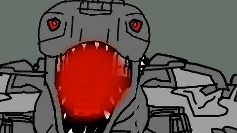 Mechagodzilla vs Skull Crawler  animation: (Godzilla vs Kong 2021)