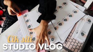 Studio Vlog || Launching Tudung Baru, Restock Product screenshot 3